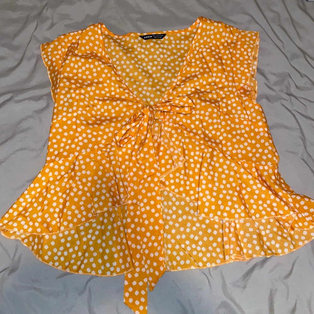 SHEIN floral top